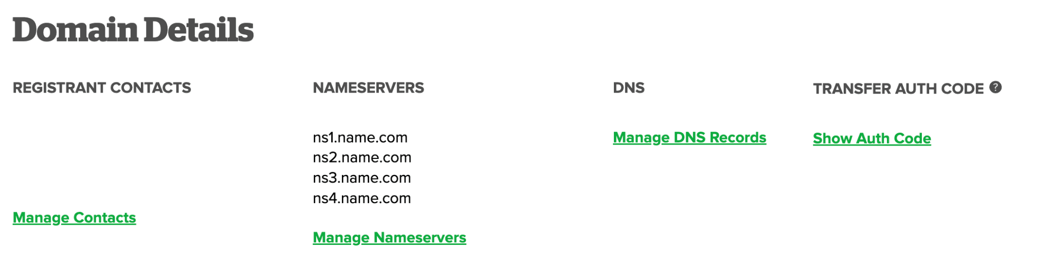 Domain Details on Name.com