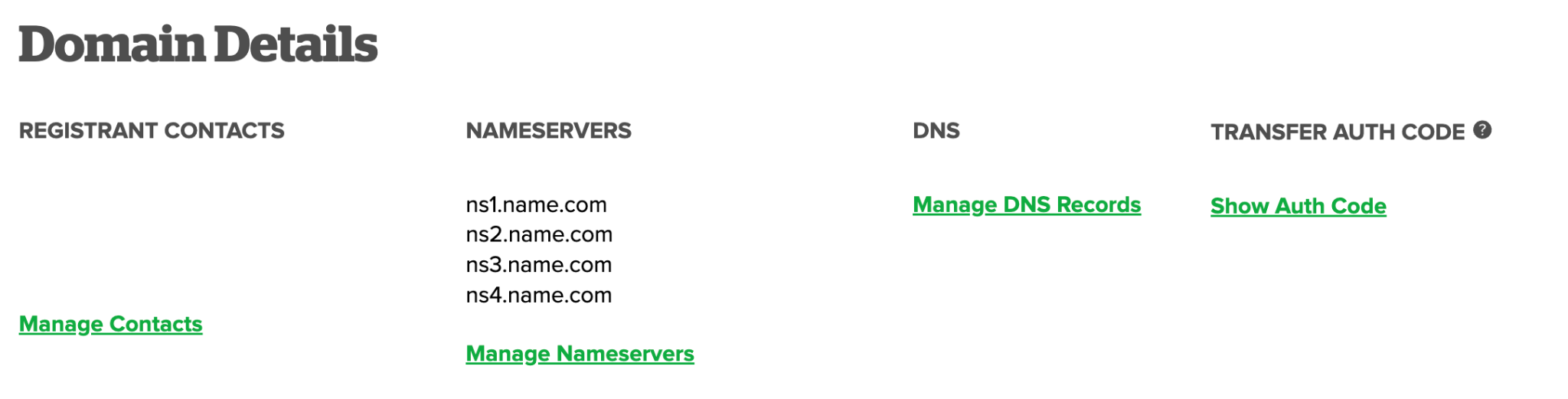 Domain Details on Name.com